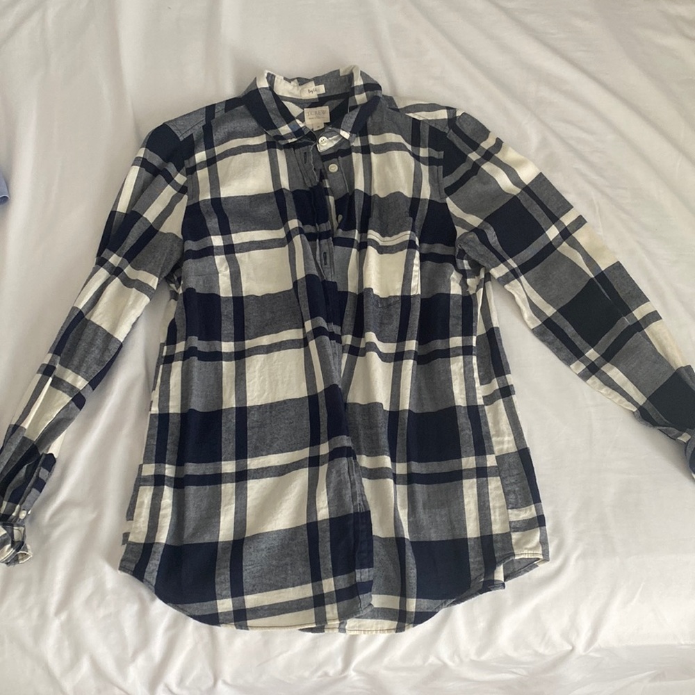 JCrew button up “boy fit” shirt